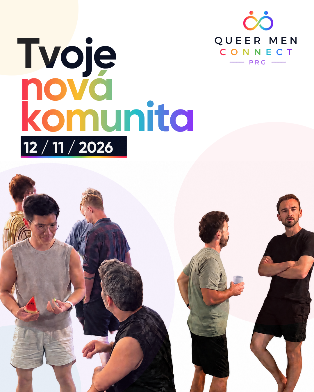 Plakát akce Tvoje nová komunita, 12. listopadu 2026